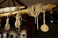 Bildergalerie MufAS Seile eines Holzschiffes