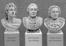 Alexander der Große, Karl Theodor von Dalberg, Lothar Franz von Schönborn