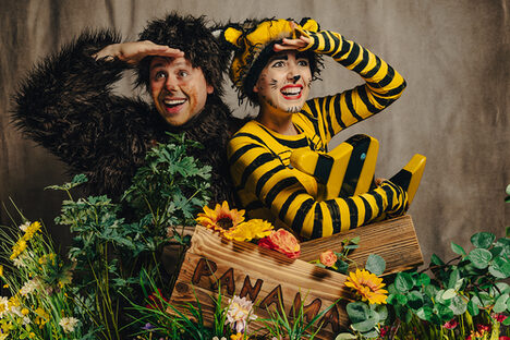 Szene aus einem Theaterstück des MUCK Theaters