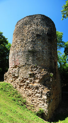 Drususstein auf dem Zitadellen-Gelände